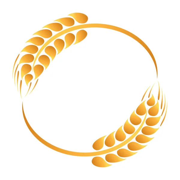 Icono espigas de trigo — Vector de stock