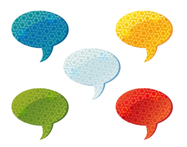 kabarcık konuşma arka plan