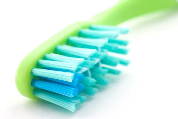 Escova de dentes close up . — Fotografia de Stock