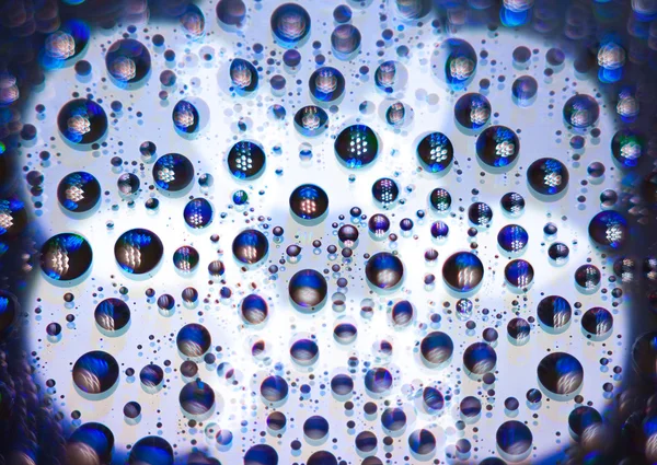 Gotas de água no dvd-disk . — Fotografia de Stock