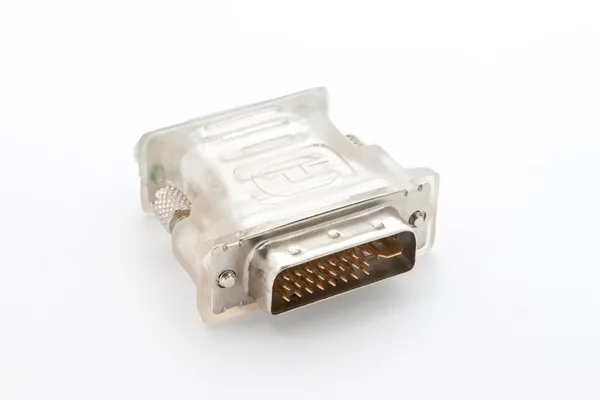 Computador conector VGA . — Fotografia de Stock
