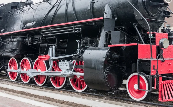 Steam train wheels. — Stock Photo, Image