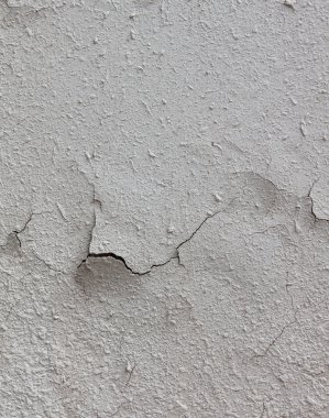 gri beton duvar çatlakları.