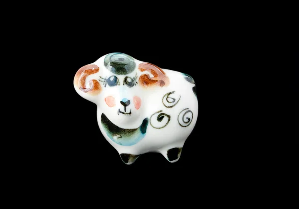 Porcelain lamb. — Stock Photo, Image