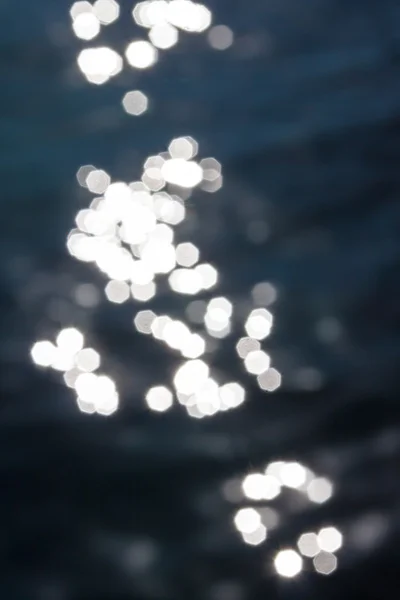 Acqua di mare bokeh sfondo . — Foto Stock