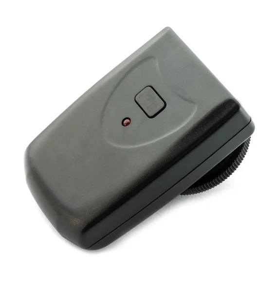 Wireless flash transmitter for a SLR camera. — Stock Photo, Image