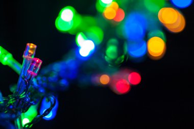 yuvarlak bokeh arka plan.