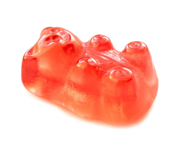 Red jelly bear. — Stock Photo, Image