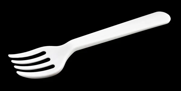 Plastic spoon. — Stock Photo, Image