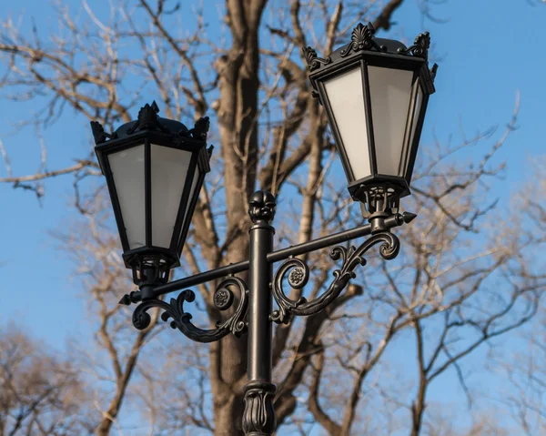 Pouliční lampy. — Stock fotografie