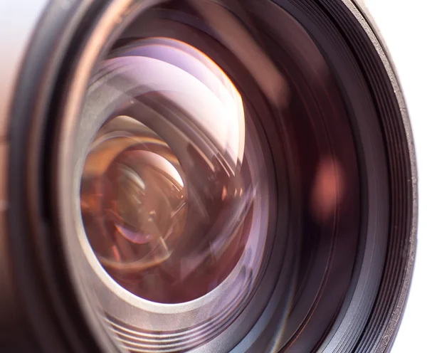Aperture lens for SLR camera. — Stock Photo, Image