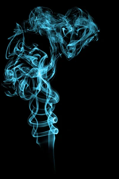 Modrý kouř. — Stock fotografie