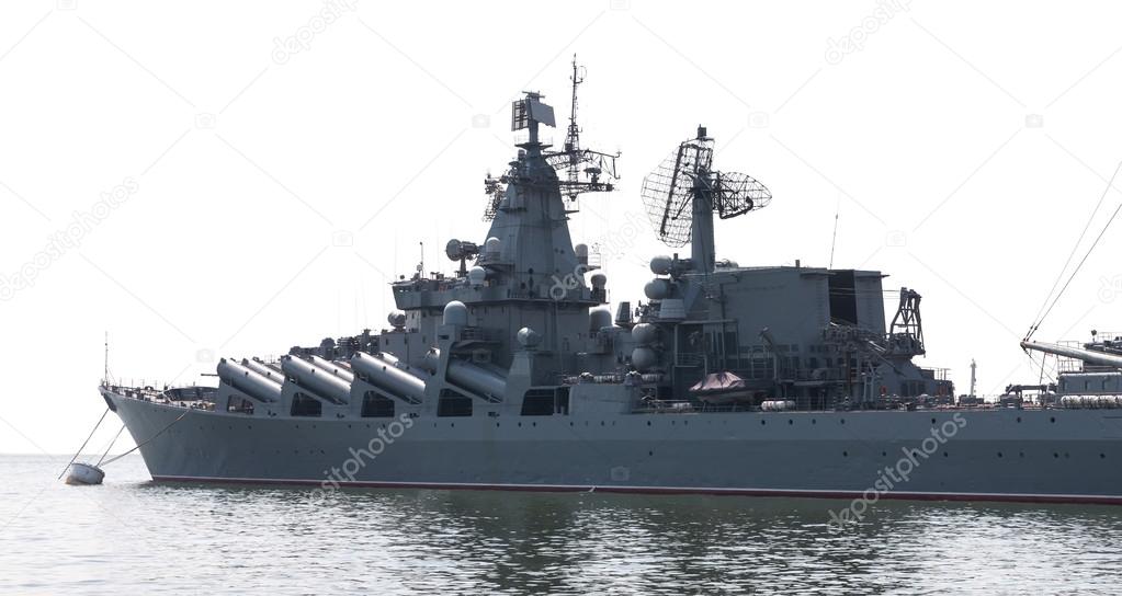 Guided missile cruiser.