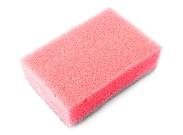 Pink sponge. — Stock Photo, Image