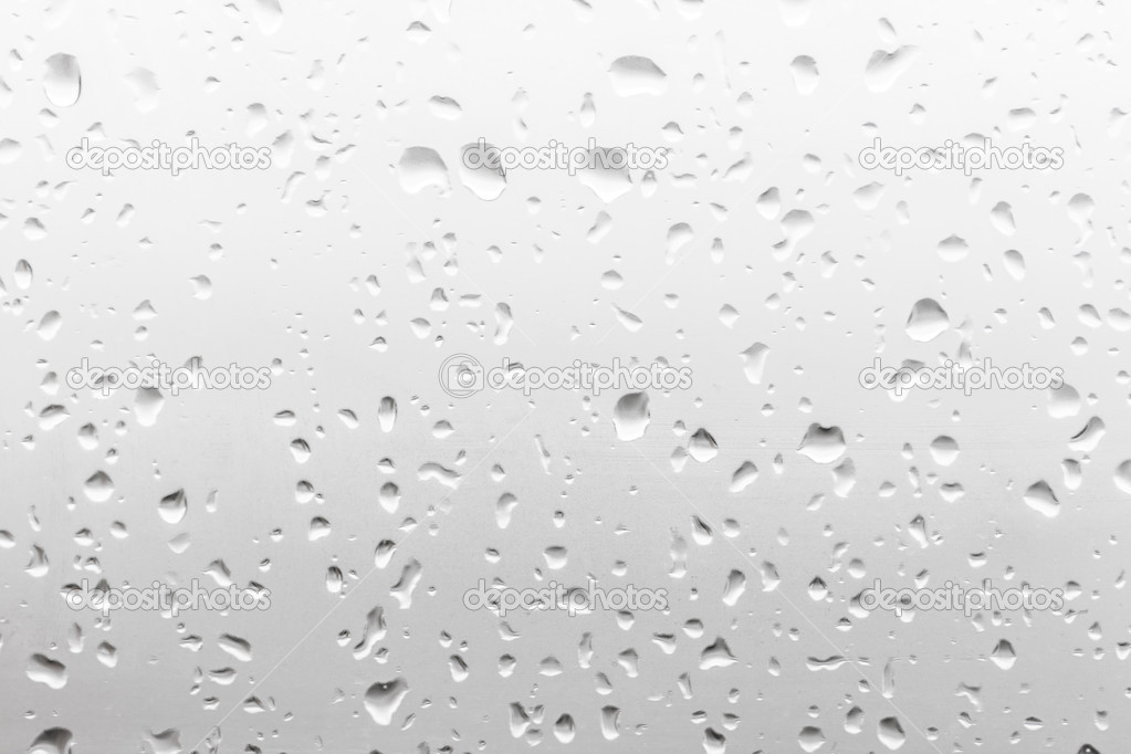Drops on a glass.