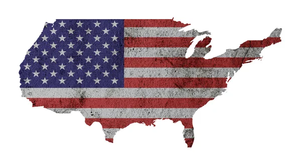US map. — Stock Photo, Image