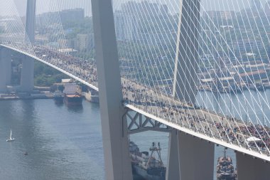 Vladivostok, Rusya Federasyonu - 7 Temmuz: flashmob 