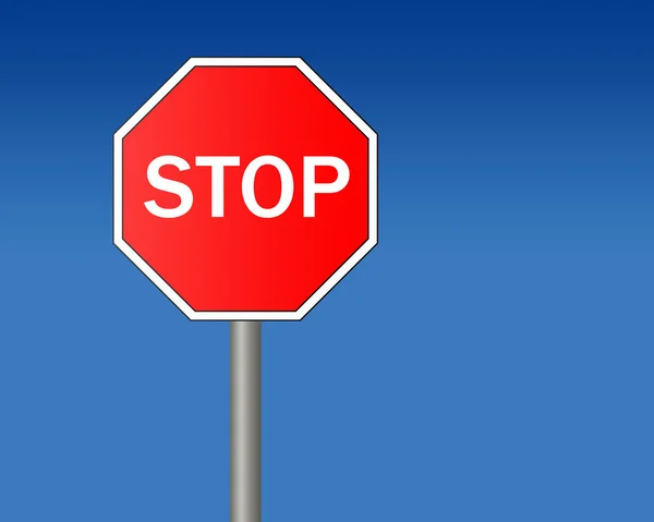 Stopbord. — Stockfoto