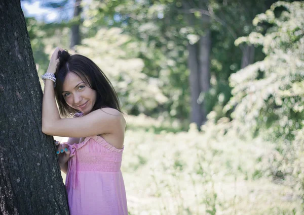 Portrait of pretty young girl. — Stock Photo, Image