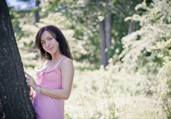 Portrait of pretty young girl. — Stock Photo, Image