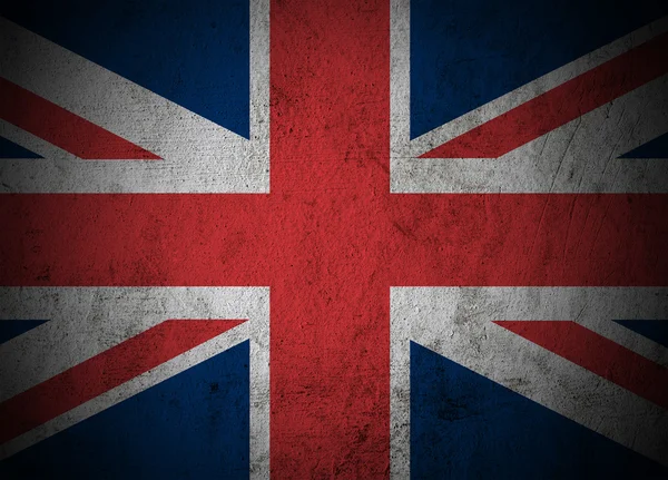 Vlajka Velké Británie. — Stock fotografie