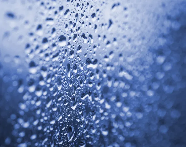 Gotas en un vaso . — Foto de Stock