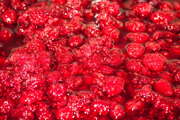 Confiture de framboises . — Photo