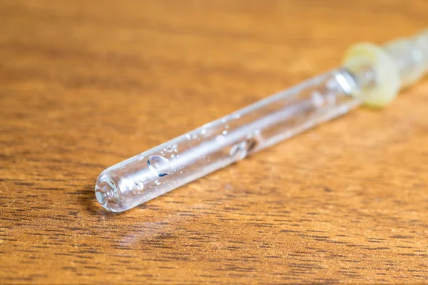 Glass pipette. — Stock Photo, Image