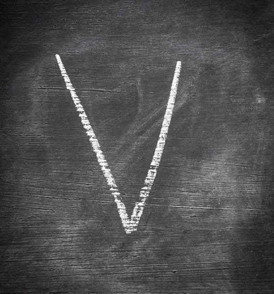 V - letter. — Stock Photo, Image