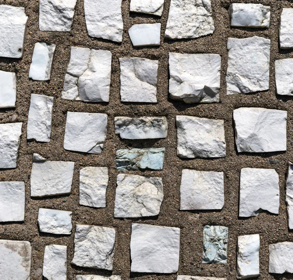 白い石の石の壁. — ストック写真