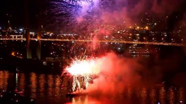 vladivostok uluslararası fireworks festival.