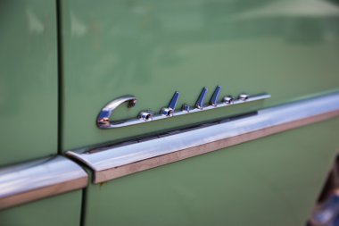 vladivostok içinde eski Amerikan Klasik Otomobil Fuarı.