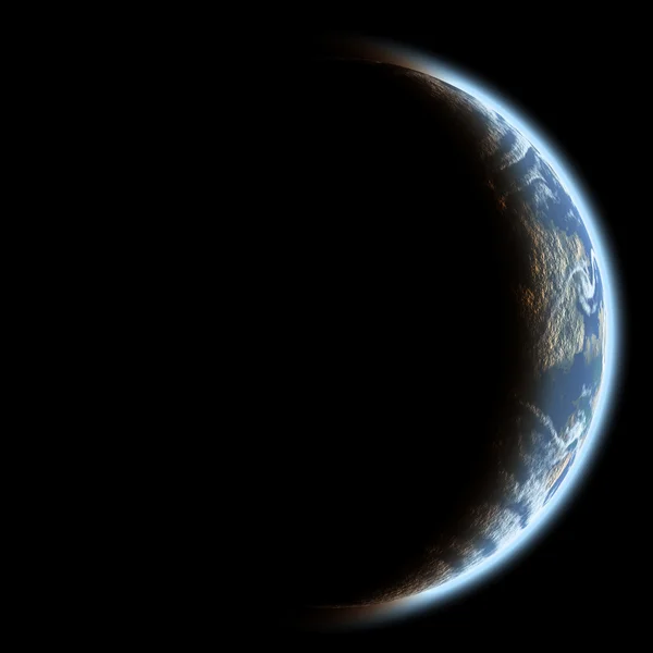 Синяя планета . — стоковое фото