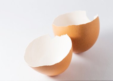 boş yumurta kabuğu.