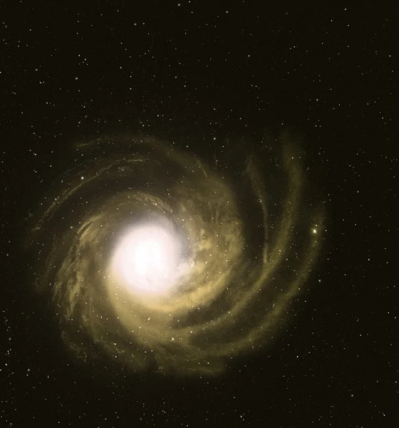 Spiral galaxy in space. — Stock Photo, Image