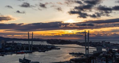 Vladivostok cityscape.