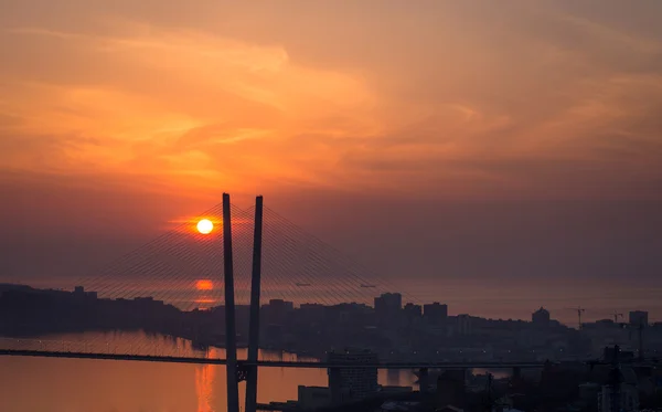 Vladivostok stadsbild. — Stockfoto