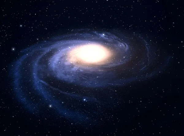 Galaxia espiral . — Foto de Stock