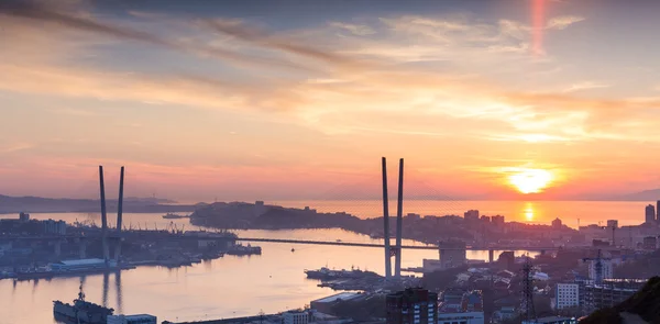 Vladivostok, günbatımı.