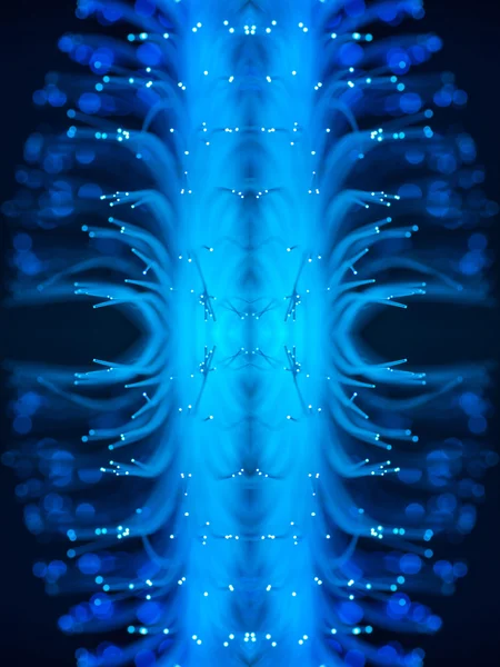 Fiber optic abstract background. — Stock Photo, Image