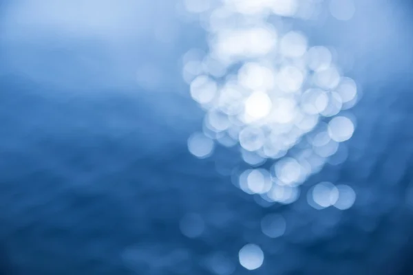 Blu bokeh sfondo. — Foto Stock