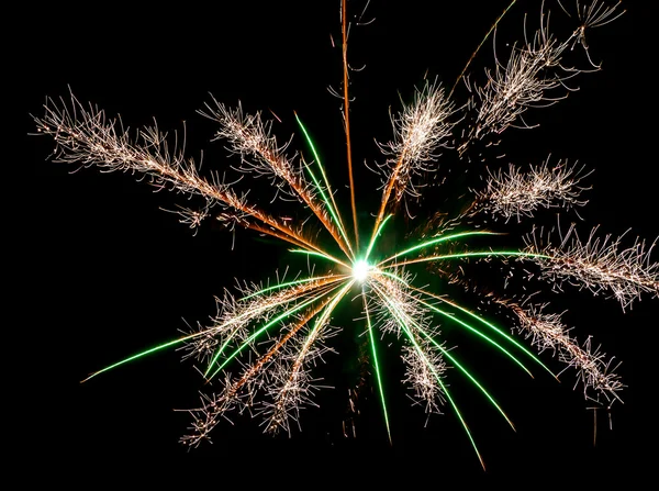 Fuegos artificiales. —  Fotos de Stock