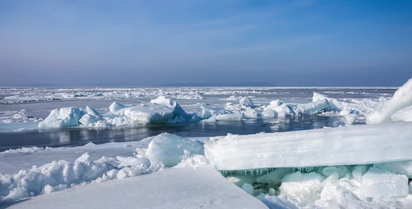 Mar congelado . — Fotografia de Stock