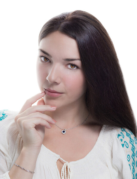Портрет молодой женщины.