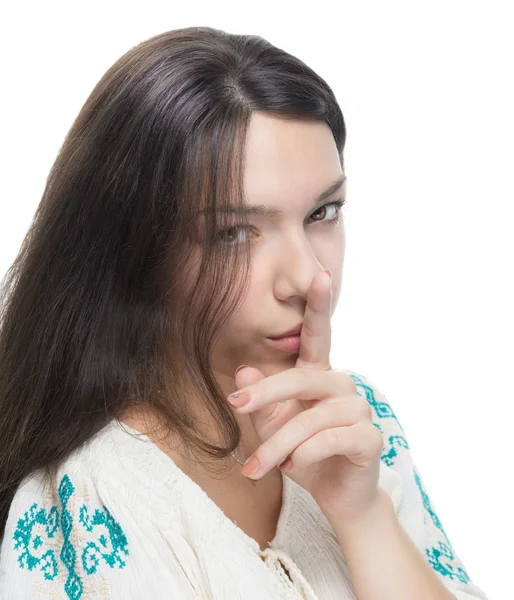 Portret van een vrouw. — Stockfoto