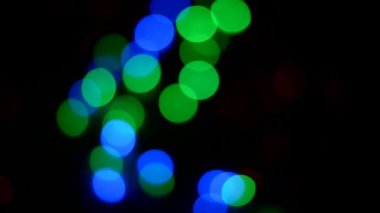 parlak bokeh arka plan.
