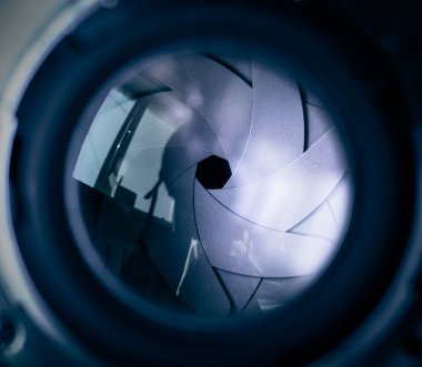 kamera lens diyaframı diyafram.