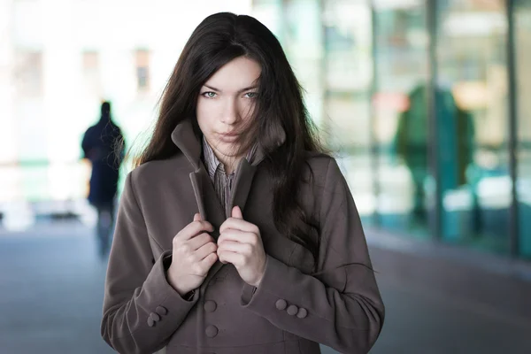 Brunette girl. — Stock Photo, Image