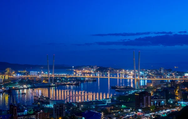 Vladivostok, night. — Stock Photo, Image