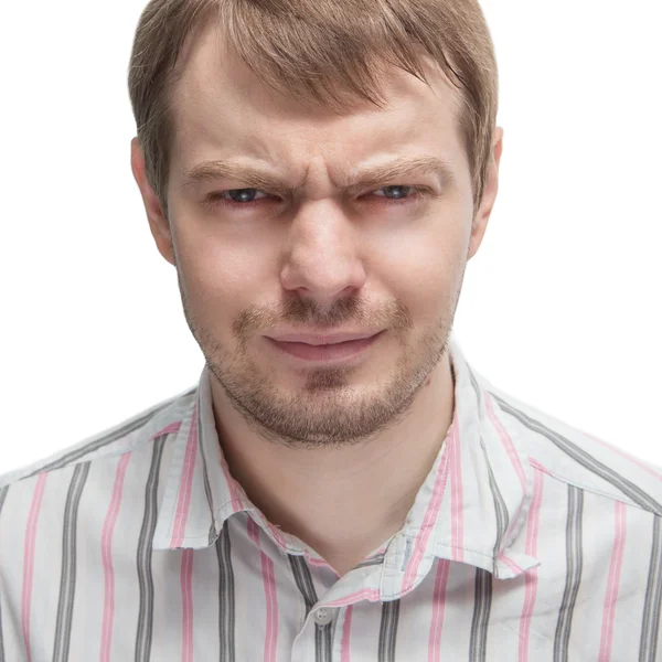 Portrait of angry man. — Stock Photo, Image